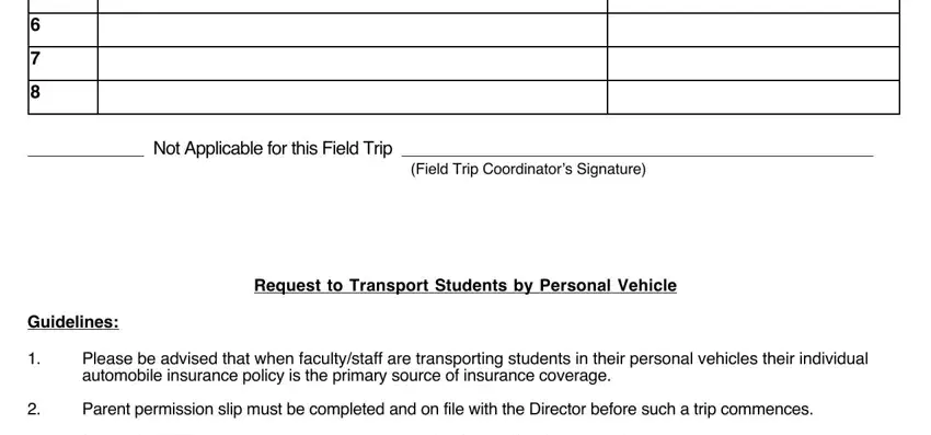 Completing segment 5 in high aeshs field trip