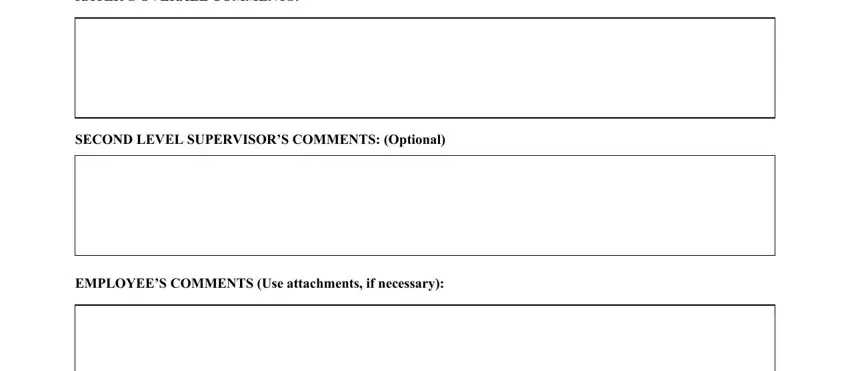 Part no. 3 in submitting appraisal form for teachers