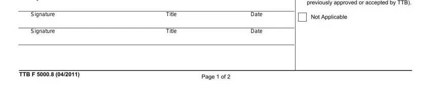 A way to prepare ttb 5000 8 part 3