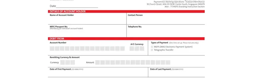 Step # 1 in submitting tt form