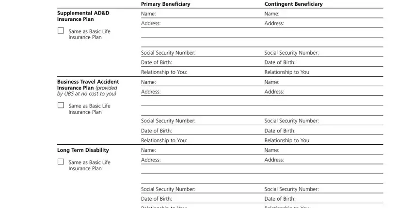 Completing part 3 of ubs program beneficiary search