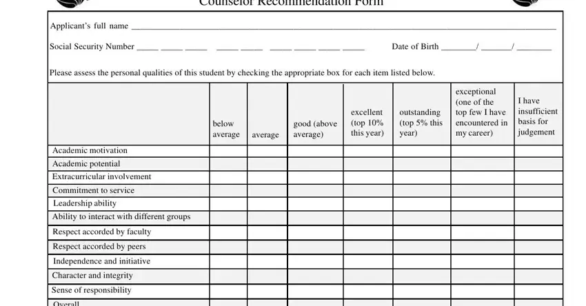The way to fill in ucf recommendation stage 1