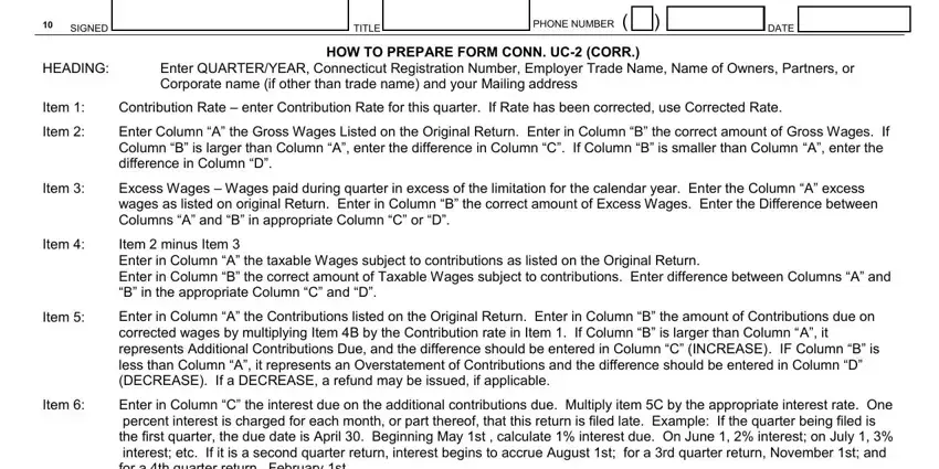 uc5a form conclusion process explained (stage 5)