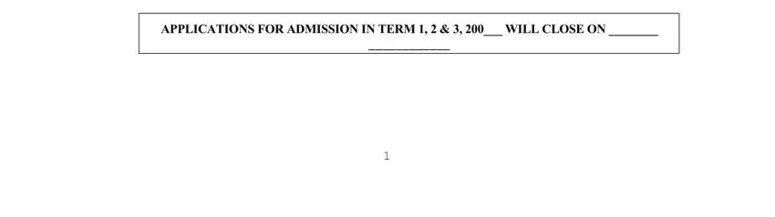 The right way to fill out upng online application form 2021 step 2