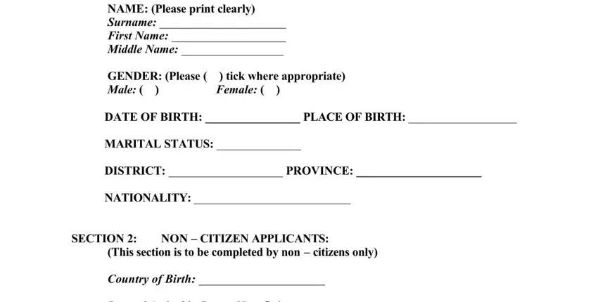 upng online application form 2021 completion process explained (part 3)