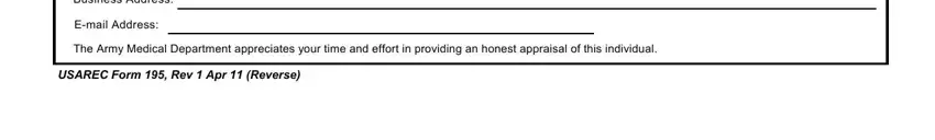 The way to fill out 195 form wage portion 5