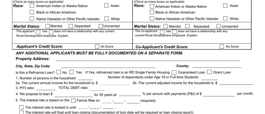Native Hawaiian or Other Pacific, Asian, and Married in rural development form