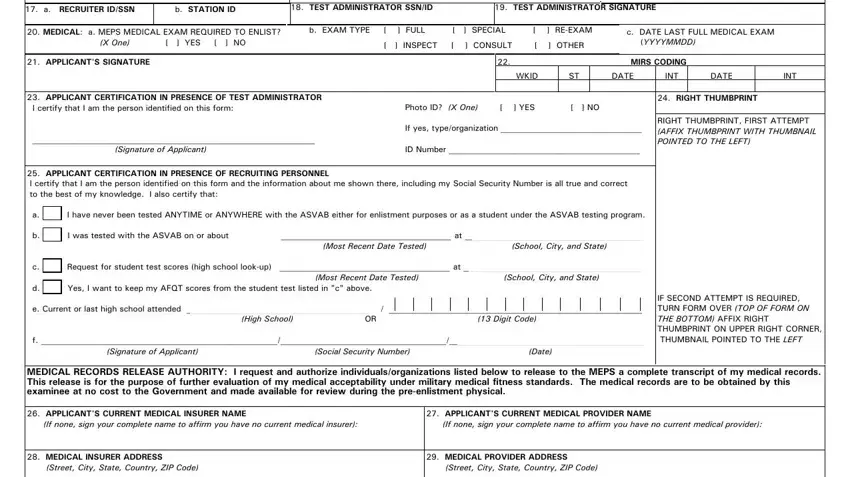 A way to fill in what is a 680 form step 2