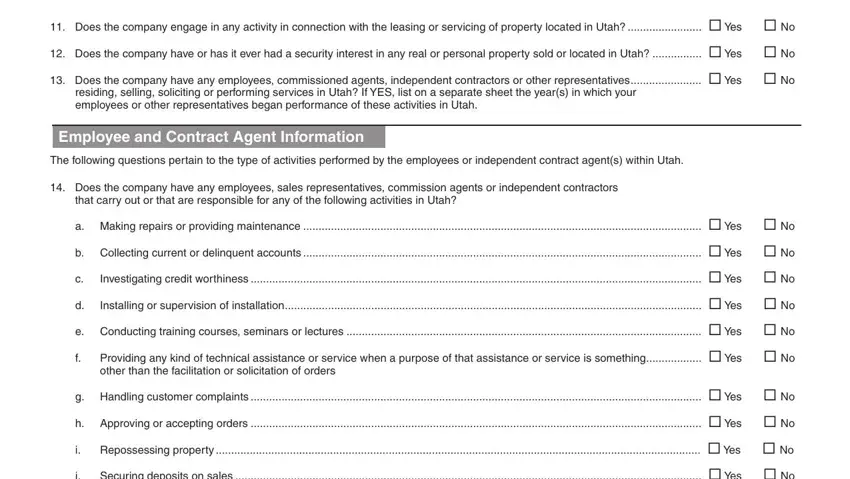 utah tax nexus completion process clarified (portion 3)