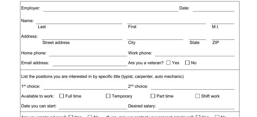 Step # 1 for submitting utah workforce elaborate