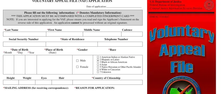 vaf form 25 writing process clarified (part 1)