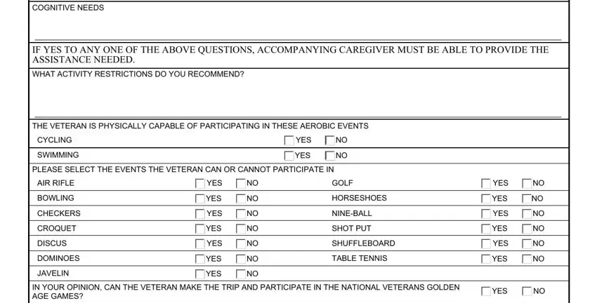 BOWLING, COGNITIVE NEEDS, and YES in 2011
