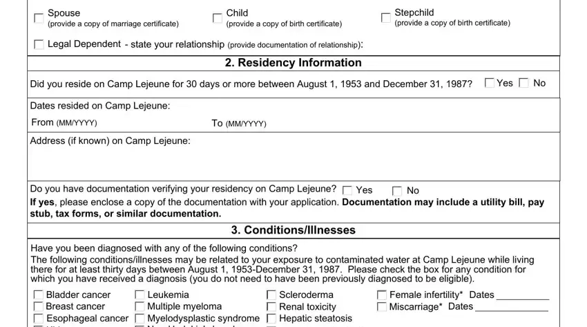 Tips on how to fill out TX portion 2