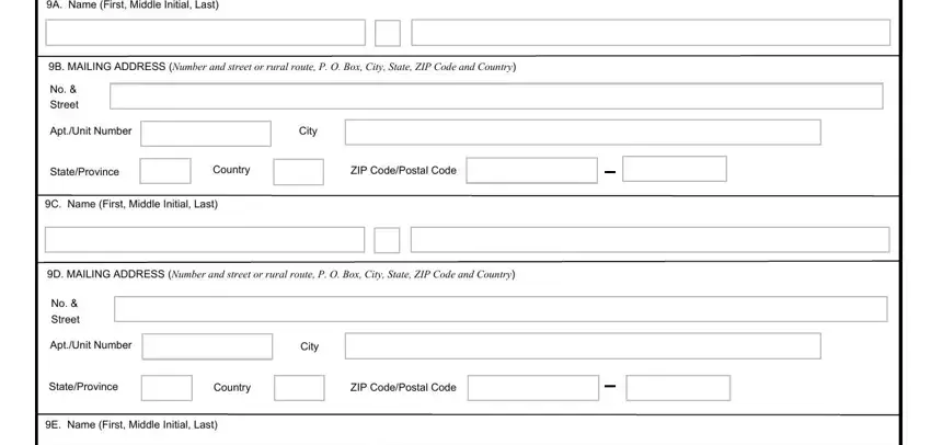 Filling out part 4 of how to va support ptsd
