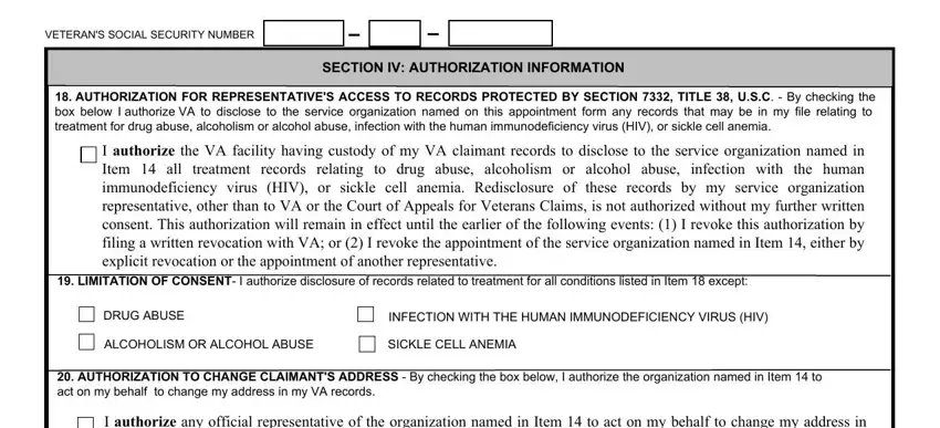 Stage number 3 for submitting va 21 22 form