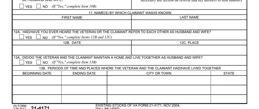 The right way to prepare va form 21p 4171 part 2