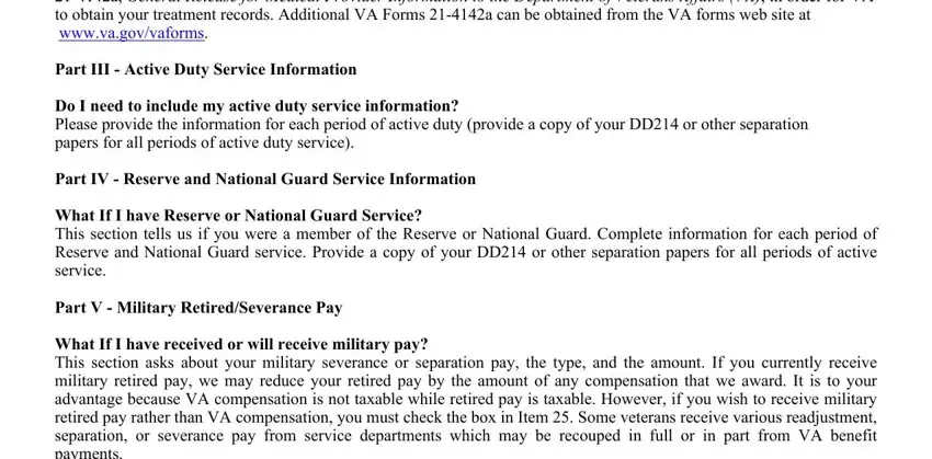 department of veterans affairs forms conclusion process outlined (step 4)