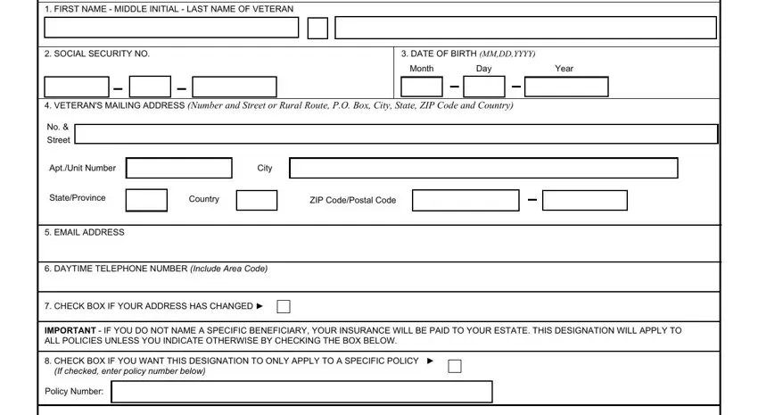 va life insurance beneficiary change conclusion process detailed (stage 1)