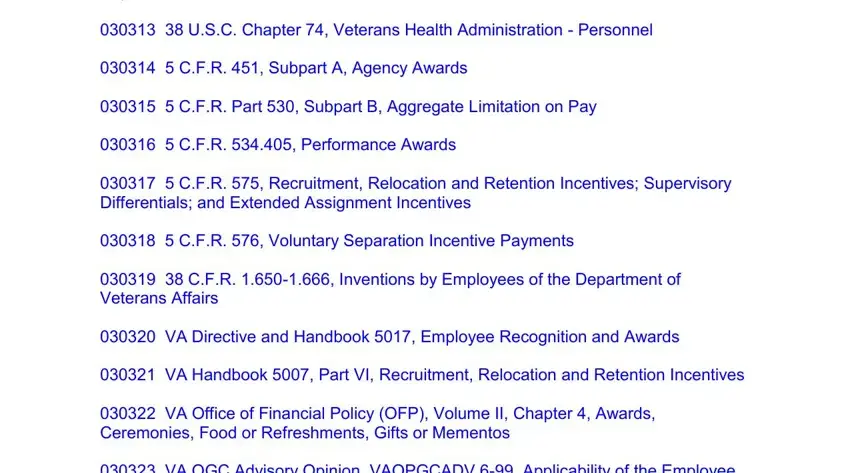 Step no. 5 of completing va 4659