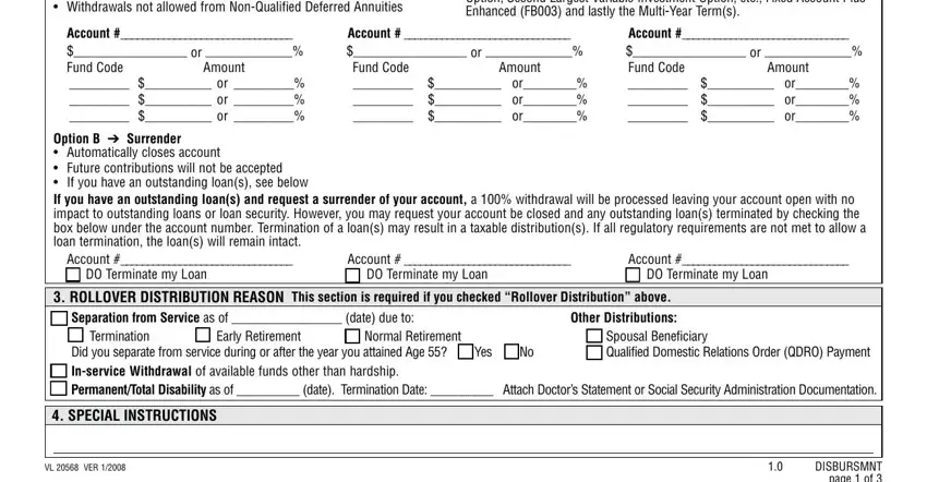 Simple tips to fill in aig transfer out form portion 2