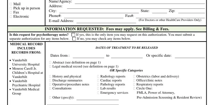vanderbilt authorization release conclusion process detailed (part 3)