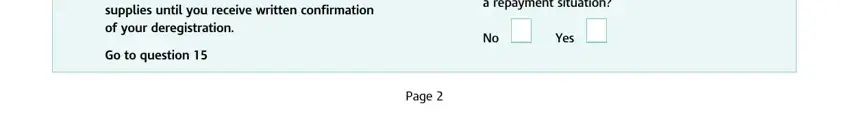 Step number 5 of filling in vat7 pdf