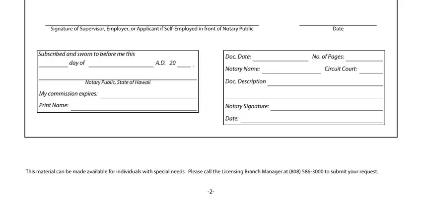 hawaii experience verification completion process clarified (portion 4)