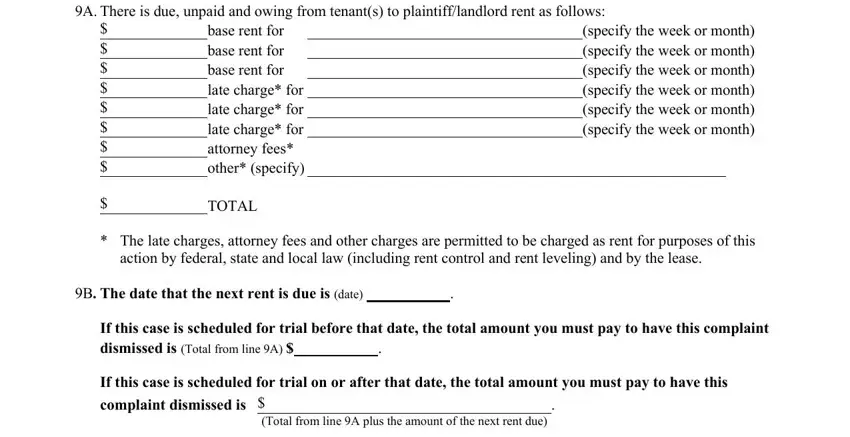 Step # 3 for submitting appendix xi x verified complaint