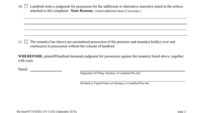 appendix xi x verified complaint completion process explained (part 4)