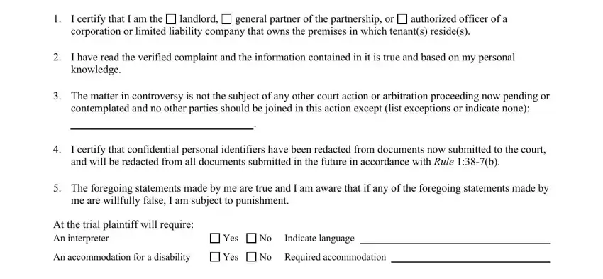 appendix xi x verified complaint conclusion process described (stage 5)