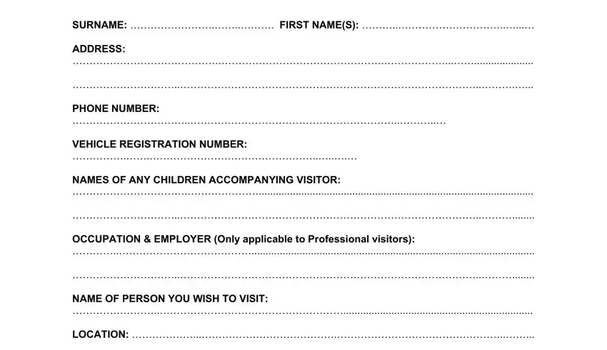 Writing section 1 of villawood detention centre visiting booking