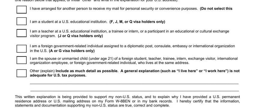 in the US, A or G visa holders only, and I am a nonresident alien inside rusa form