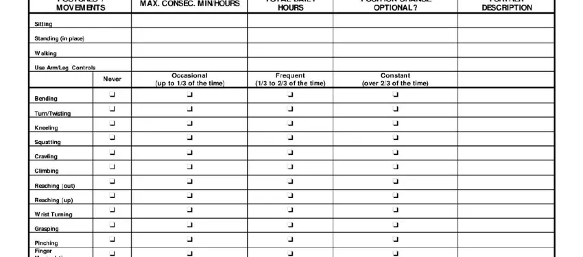 Writing part 4 of form wc 240a