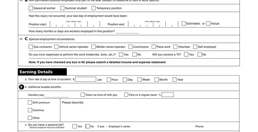 The right way to prepare wcb worker report step 5