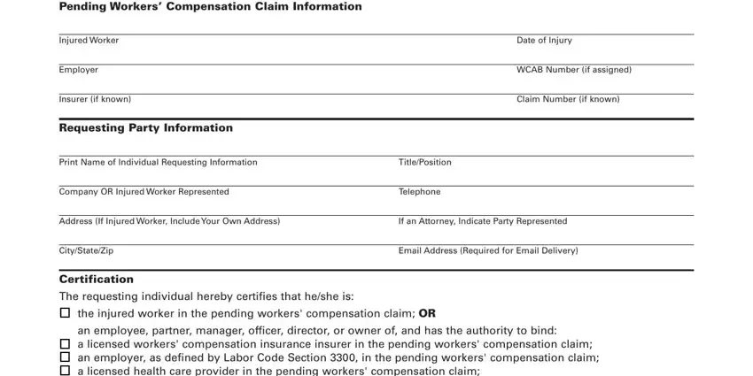 insurer completion process clarified (step 1)