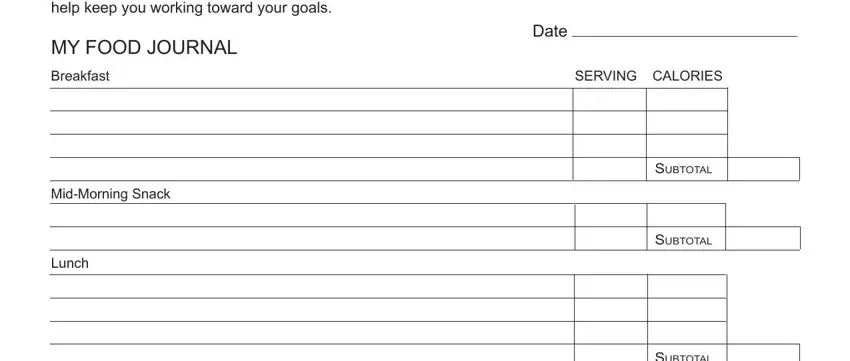 affirmation journal pdf writing process shown (step 1)