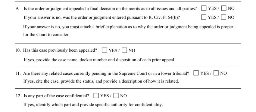 How to prepare wv supreme court of appeals forms portion 5