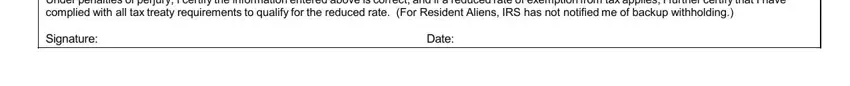 Learn how to fill in Wh 1 Form portion 5