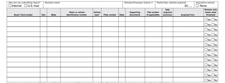 How you can complete wrecker report dol portion 1