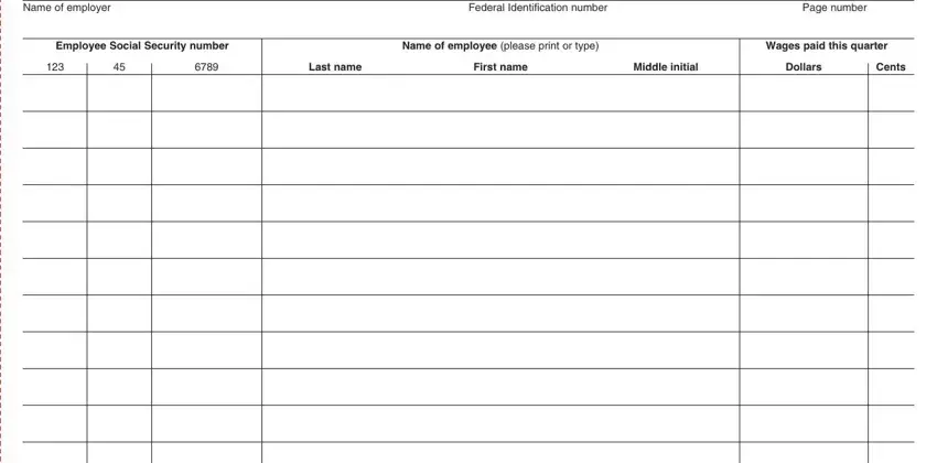 what is form wr 1 completion process clarified (step 5)