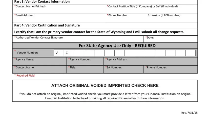 Completing segment 2 in how to become a amusment vendor in wyoming