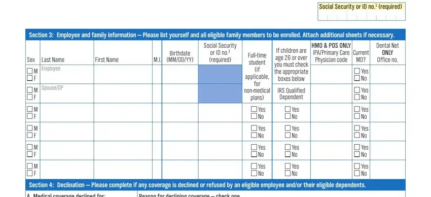 Ways to complete anthem blue cross enrollment step 4