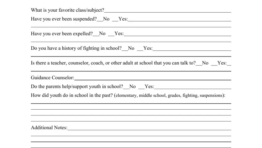 clinical psychology intake interview template conclusion process detailed (stage 3)