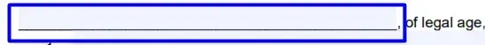 step 4 filling out a california affidavit of death of a trustee form