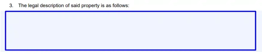 step 7 filling out a california affidavit of death of a trustee form