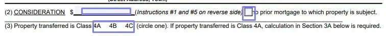 step 3 determine the consideration filling out a new jersey affidavit of consideration (form rtf 1)