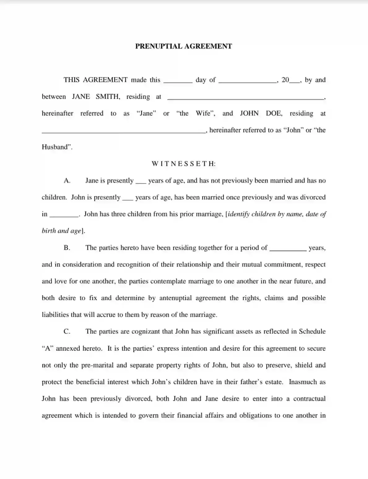 step 1 discuss the possibility to sign the agreement how to prepare for a prenuptial agreement