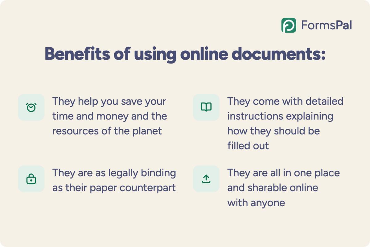 Benefith of using online health care documents