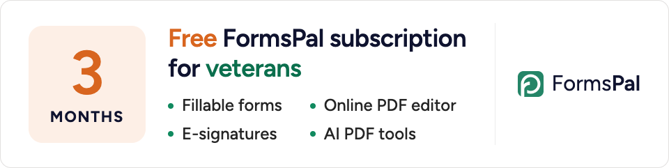 Formspal supports veterans