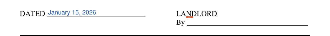 Arizona lease termination letter: DATED, filled with sample entries